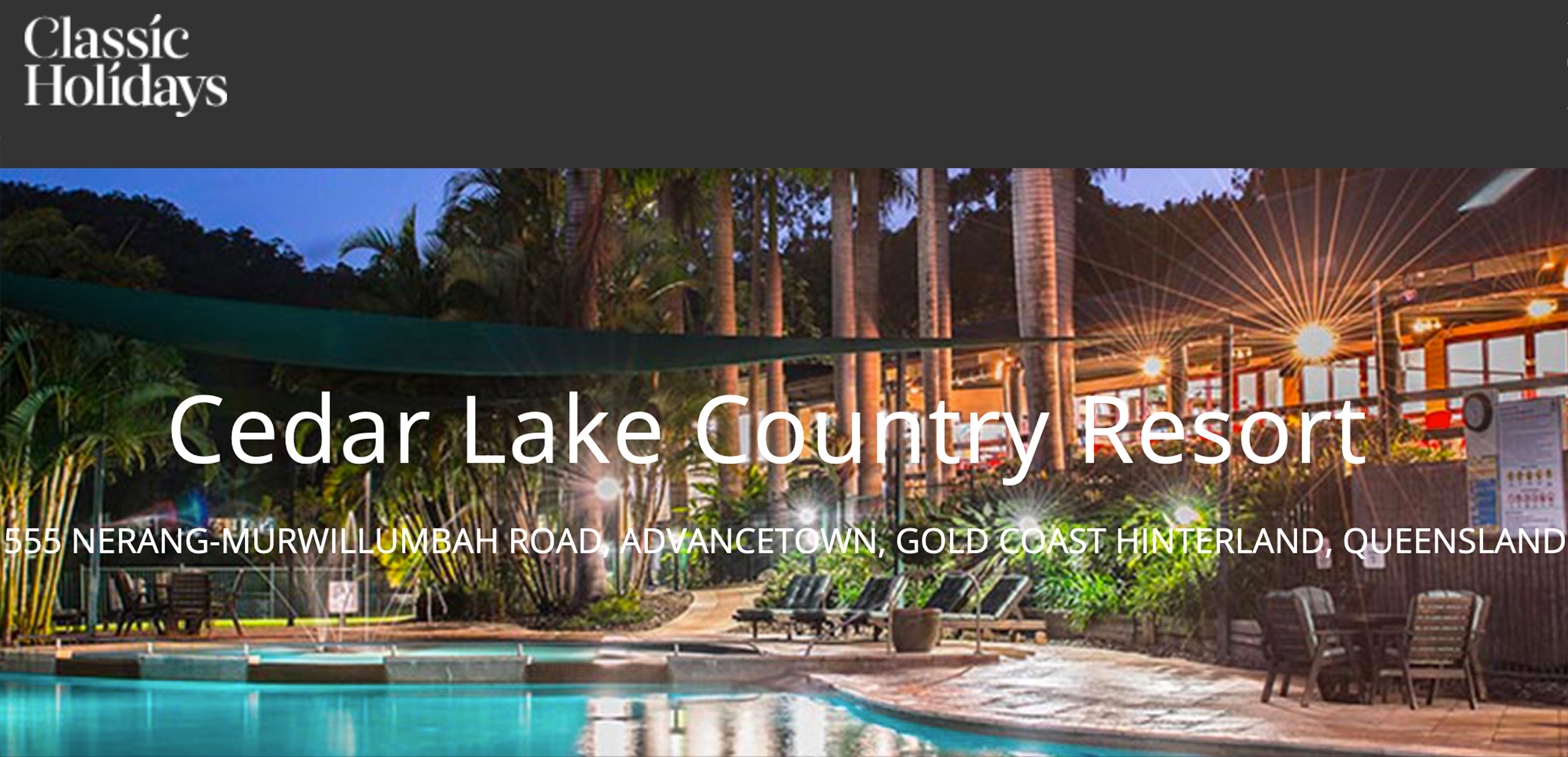 Cedar Lake Country Resort ATHOC